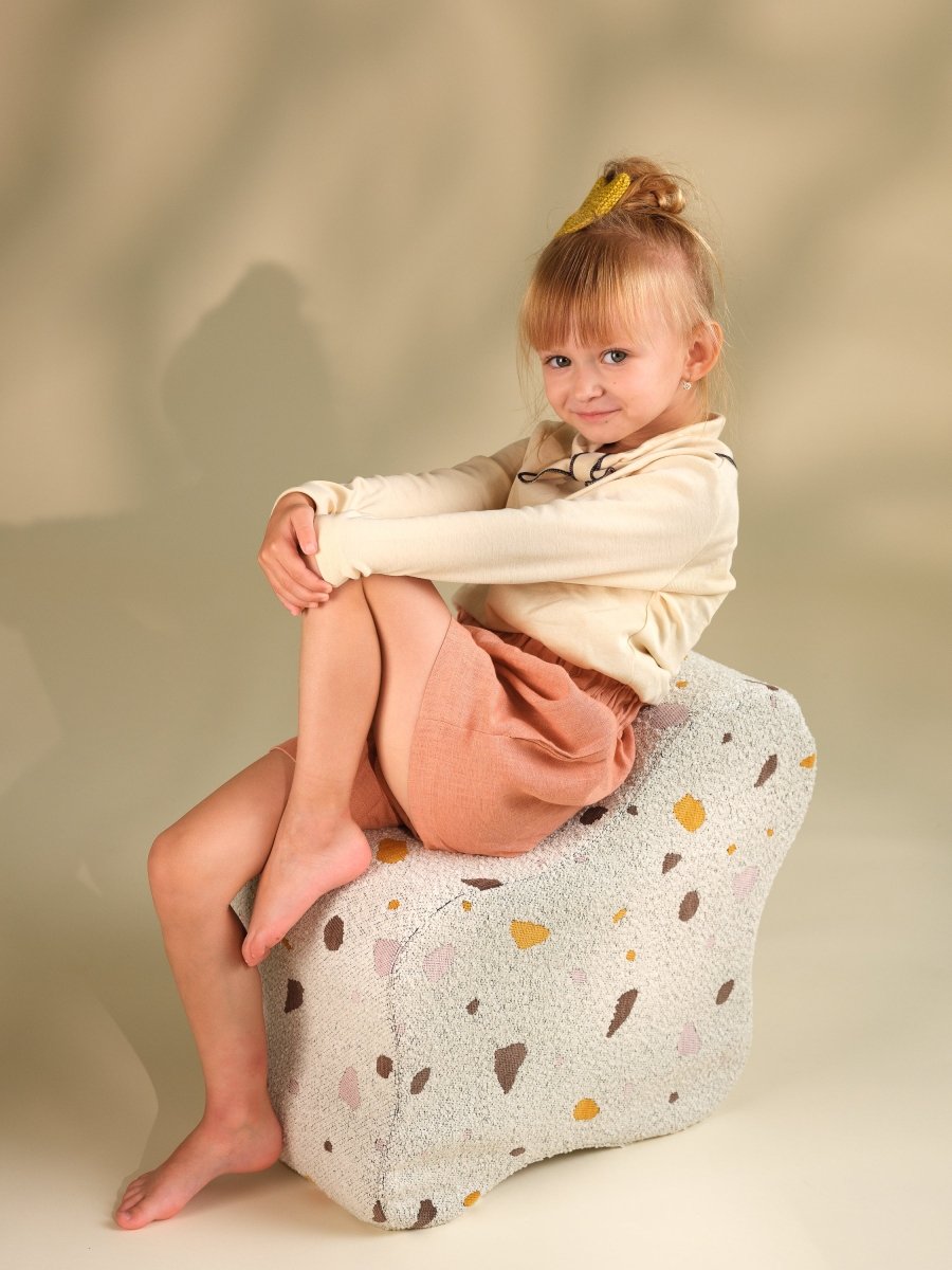 WIGIWAMA - Pouf Nuage Terrazzo - Marbre