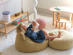 WIGIWAMA - Pouf Ours Molletonné - Matcha