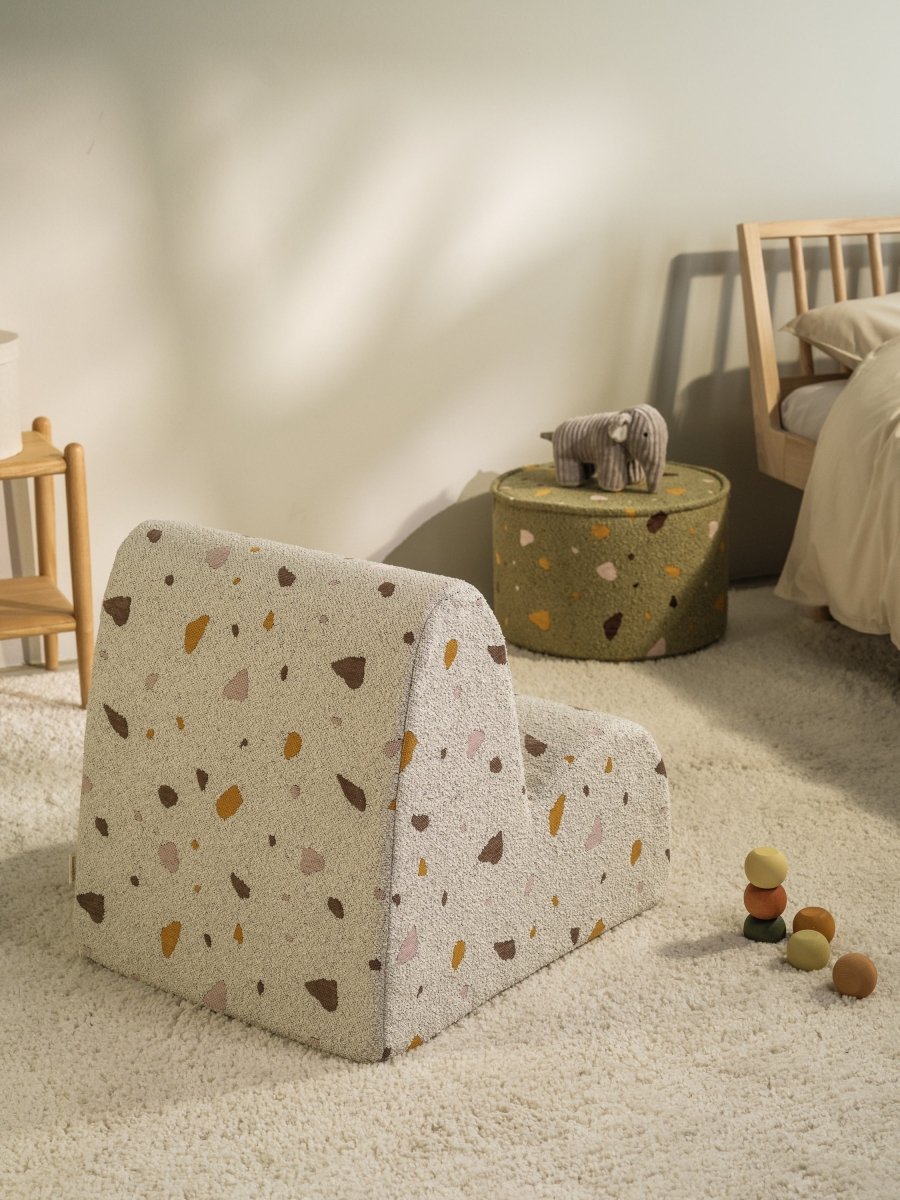 WIGIWAMA - Pouf Terrazzo - Mousse