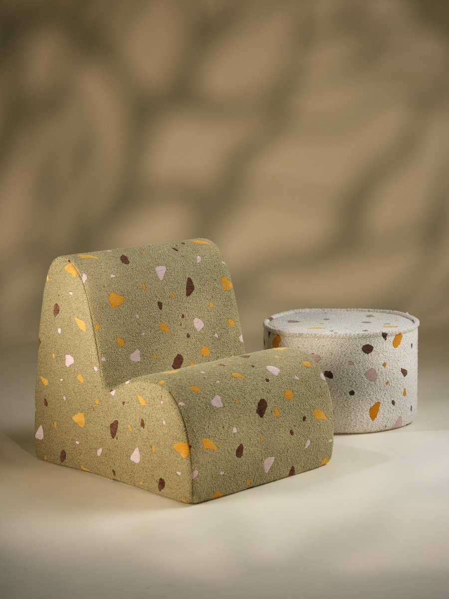 WIGIWAMA - Pouf Terrazzo - Sable
