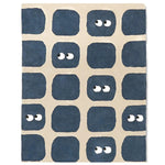 BLEUU - STUDIO - Tapis Enfant Bidules Marine 120 x 170 Cm