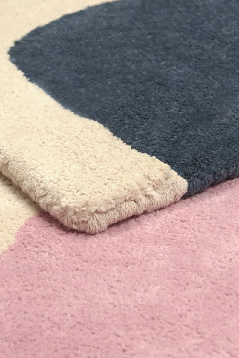 BLEUU - STUDIO - Tapis Enfant Bidules Marine 120 x 170 Cm