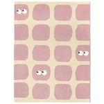 BLEUU - STUDIO - Tapis Enfant Bidules Rose 120 x 170 Cm