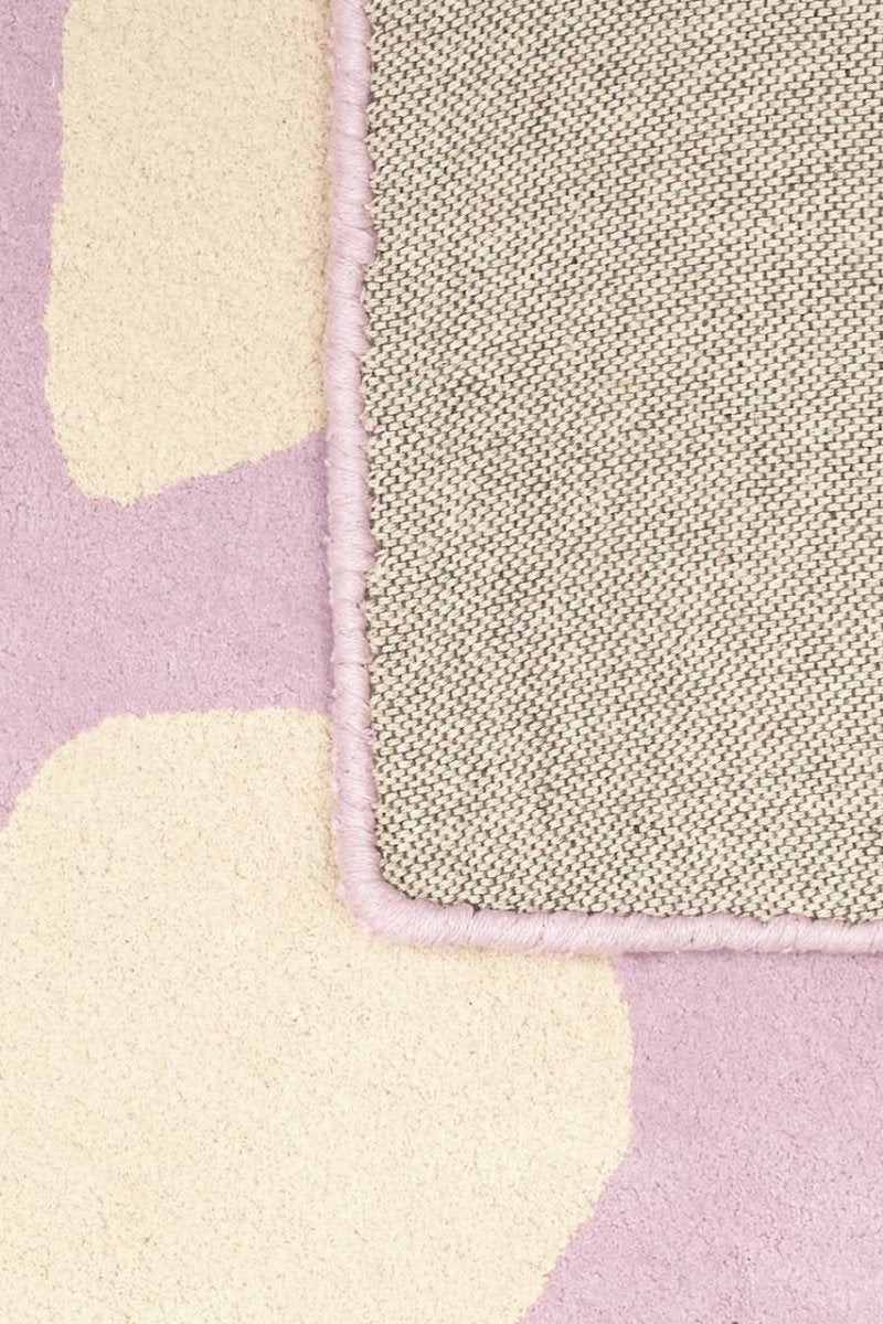 BLEUU - STUDIO - Tapis Enfant Forêt Lilas 100 x 130 Cm