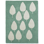 BLEUU - STUDIO - Tapis Enfant Forêt Vert 100 x 130 Cm