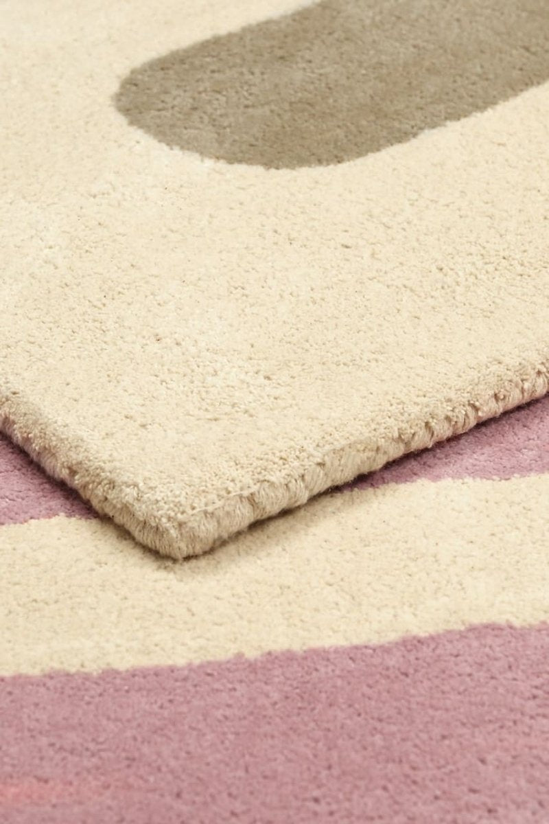 BLEUU - STUDIO - Tapis Enfant Mikado Rose 120 x 170 Cm