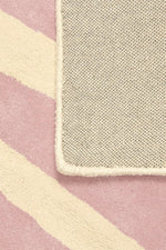 BLEUU - STUDIO - Tapis Enfant Mikado Rose 120 x 170 Cm