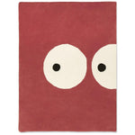BLEUU - STUDIO - Tapis Enfant Zoeils Terracotta 120 x 170 Cm