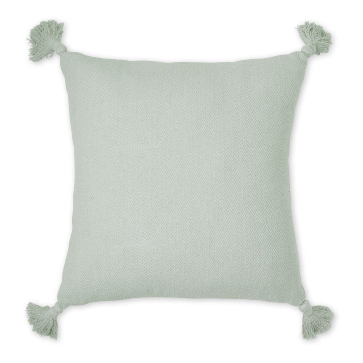 CAM CAM - Coussin À Chevrons - Vert Sauge