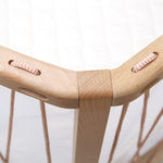 CHARLIE CRANE - Lit KIMI 120 Avec Matelas Coco Naturel + Surmatelas + Lacets Bois De Rose