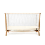 CHARLIE CRANE - Lit KIMI 120 Avec Matelas Coco Naturel + Surmatelas + Lacets Desert