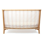 CHARLIE CRANE - Lit Kimi 120 Avec Matelas En Mousse + Surmatelas + Lacets Bois De Rose