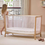 CHARLIE CRANE - Lit Kimi 120 Avec Matelas En Mousse + Surmatelas + Lacets Bois De Rose