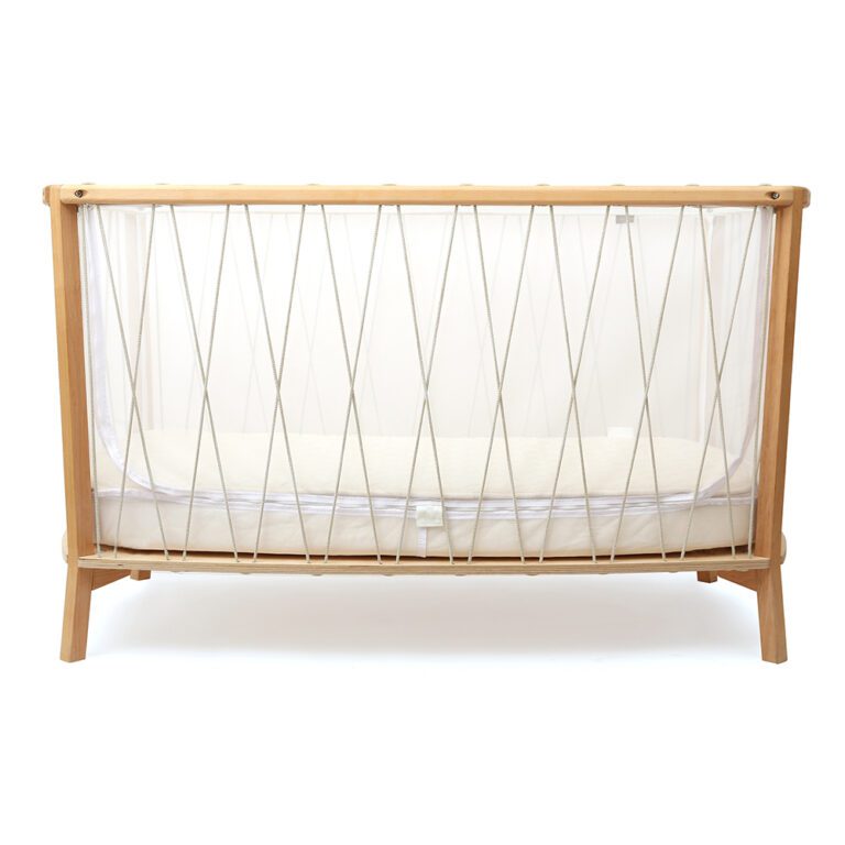 CHARLIE CRANE - Lit Kimi 120 Avec Matelas En Mousse + Surmatelas + Lacets Lichen