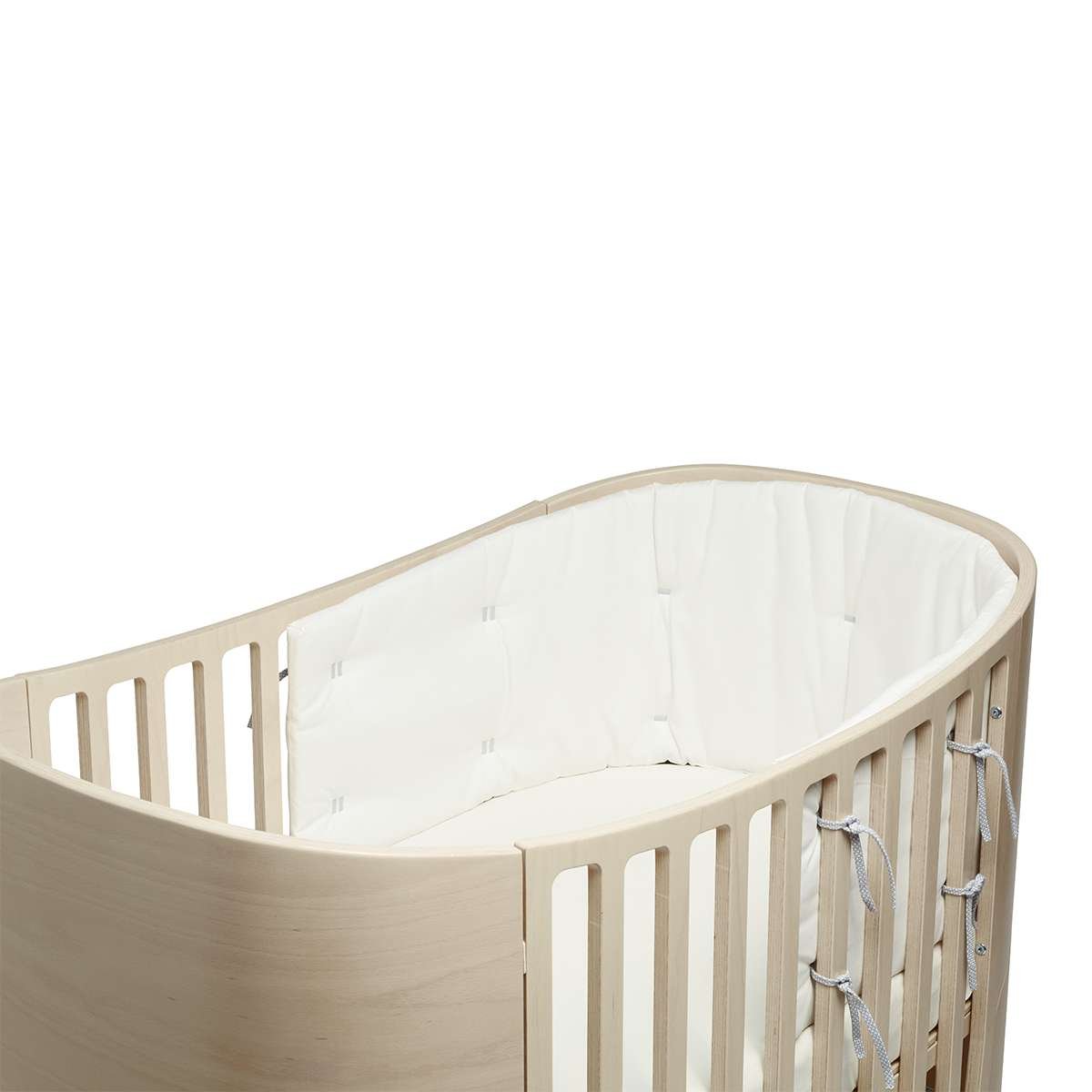 LEANDER - Lit Bébé - Junior Évolutif, Classic, Cérusé