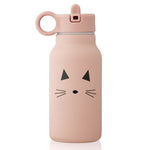 LIEWOOD - Gourde En Acier Inoxydable Falk 250 Ml - Cat Rose