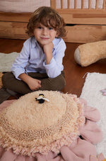 LORENA CANALS - Coussin De Sol Marguerite Rose