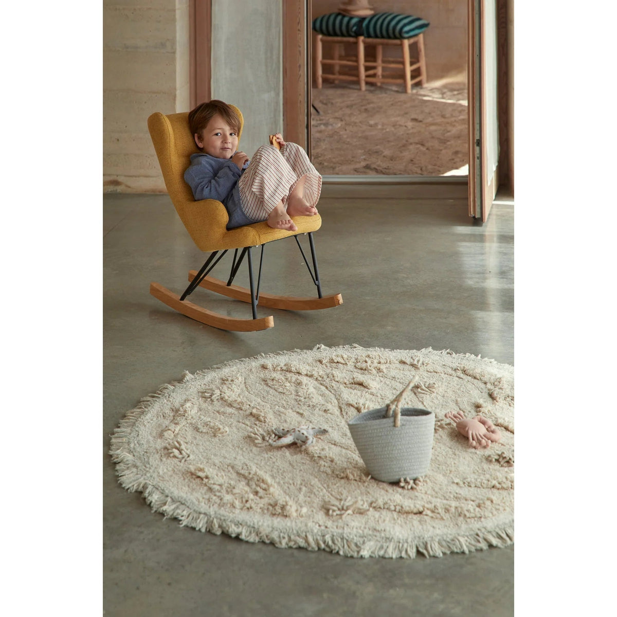 LORENA CANALS - Tapis De Jeu Lavable - Island Ø 120 Cm