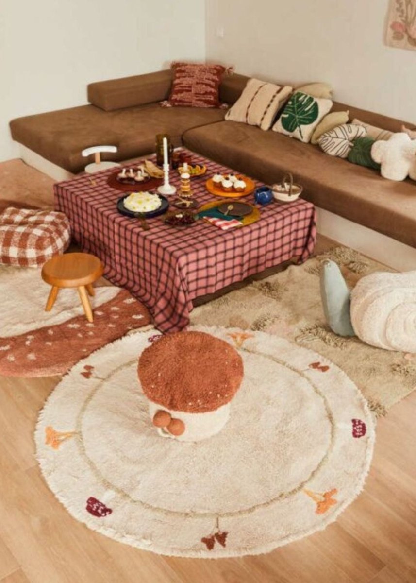 LORENA CANALS - Tapis Lavable Chanterelle Ø 140 cm