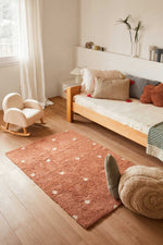 LORENA CANALS - Tapis Lavable Mini Dot Chestnut