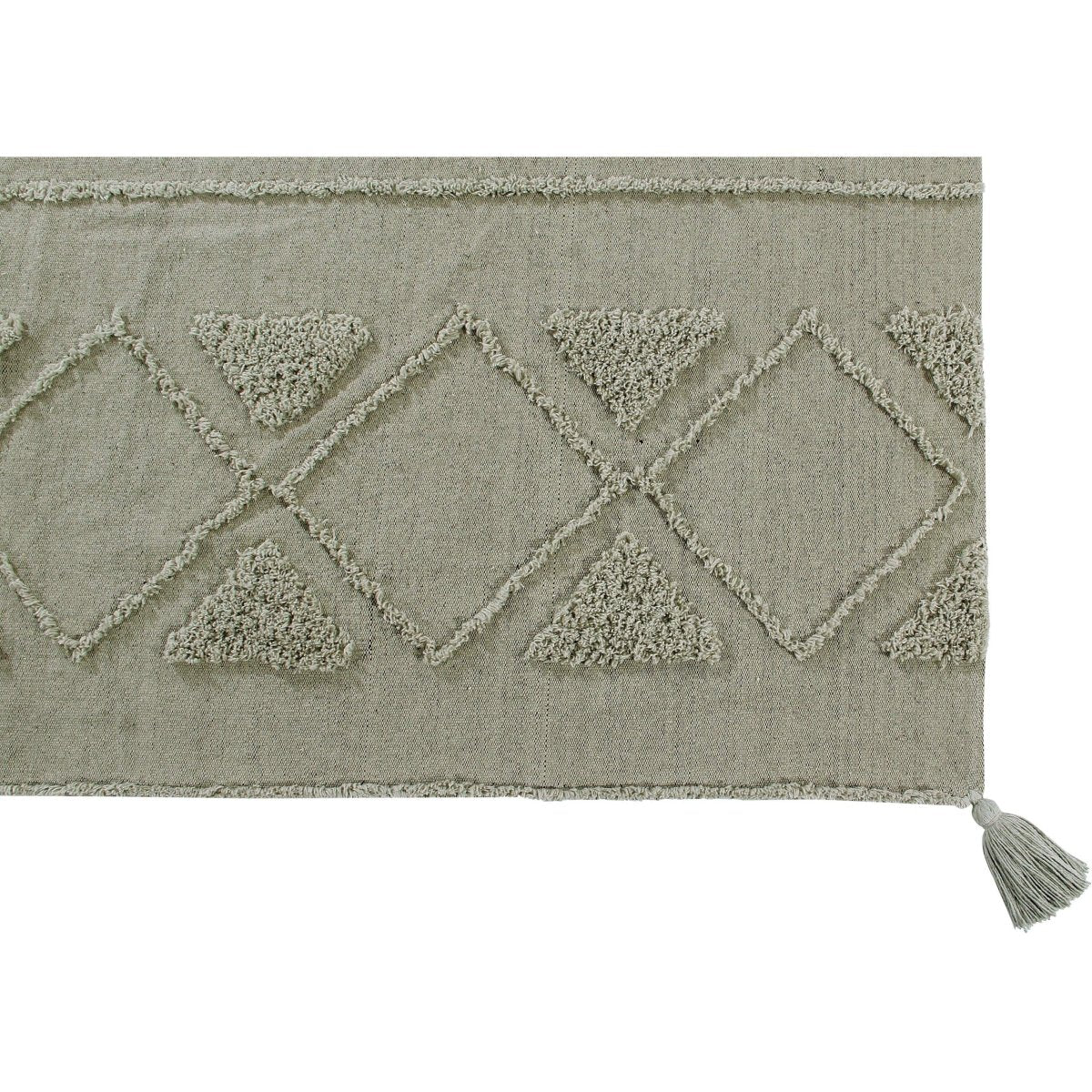 LORENA CANALS - Tapis Lavable Tribu Olive 170 X 240 cm