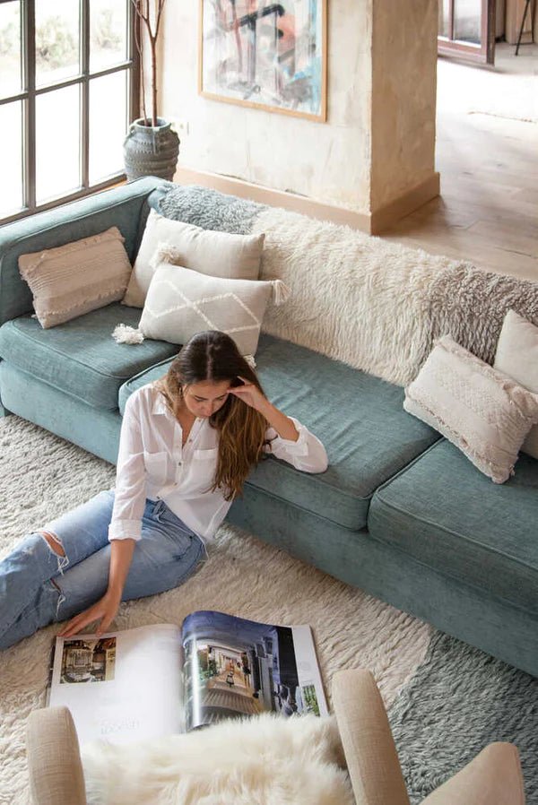 LORENA CANALS - Tapis Woolable Into The Blue 200 X 300 cm
