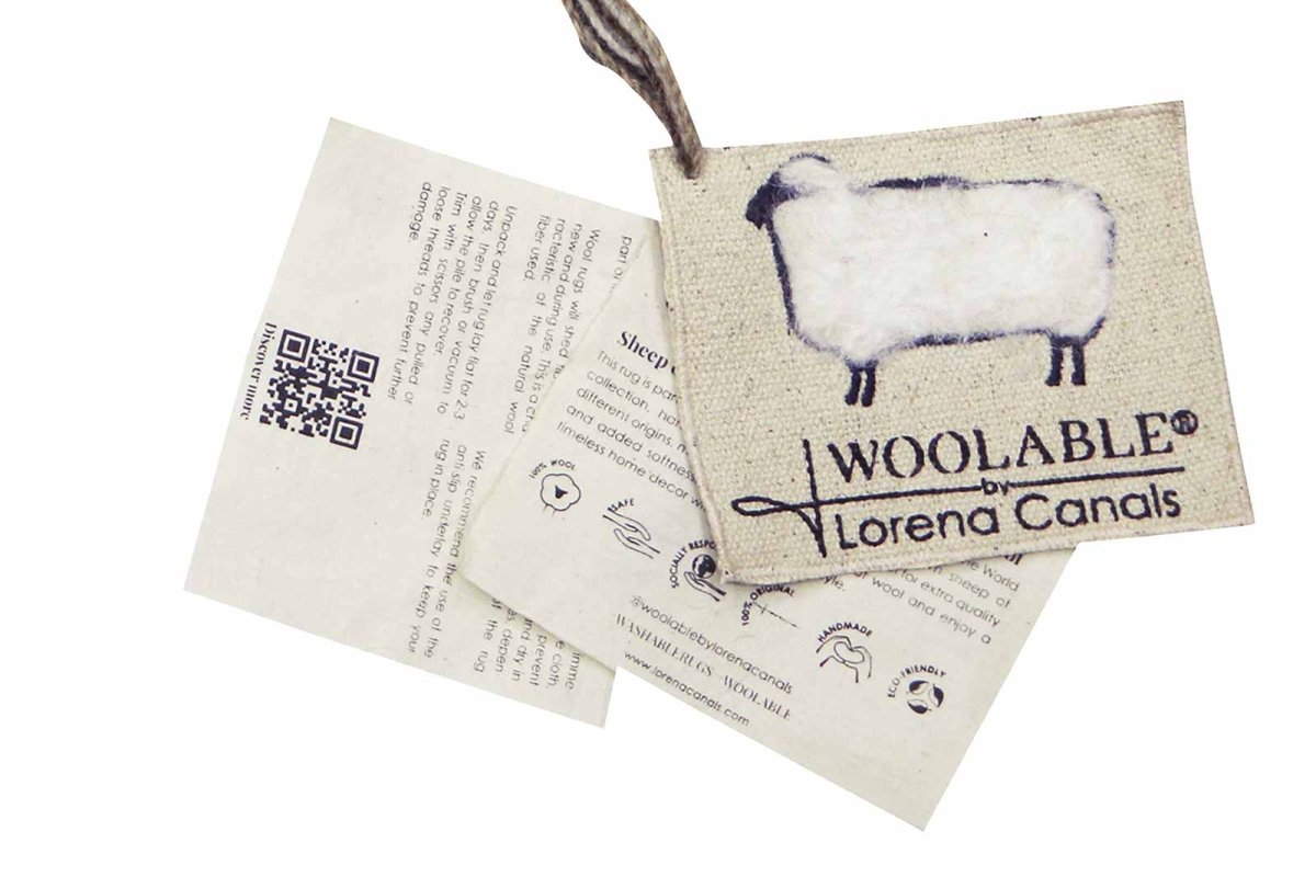 LORENA CANALS - Tapis Woolable Tundra - Sheep White 250 X 340 cm