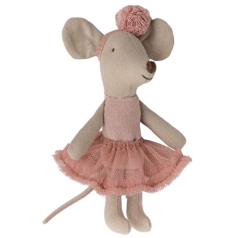 MAILEG - Souris Ballerine, Petite Soeur, Rose