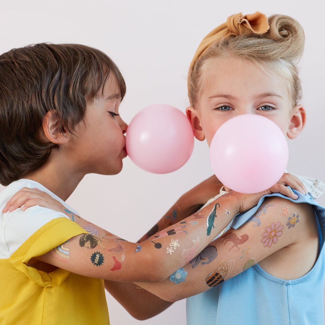 MERI MERI - Set De 2 Grandes Planches Tattoos Princesses Magiques