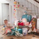 MERI MERI - Valise Arc - en - ciel - Set De 2