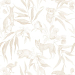 MUNKS & ME - Papier Peint Chambre Enfant à Motif Répété - Animal D’australie | Neutre