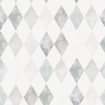 MUNKS & ME - Papier Peint Chambre Enfant à Motif Répété - Aquarelle Harlequin