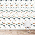 MUNKS & ME - Papier Peint Chambre Enfant à Motif Répété - Crocodile