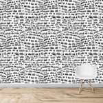 MUNKS & ME - Papier Peint Chambre Enfant à Motif Répété - Daphné Laisse Tomber - Charbon