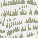 MUNKS & ME - Papier Peint Chambre Enfant à Motif Répété - Daphné Laisse Tomber - Olive