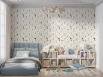 MUNKS & ME - Papier Peint Chambre Enfant à Motif Répété - Des Amis De La Sirène