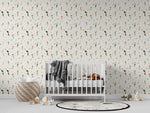 MUNKS & ME - Papier Peint Chambre Enfant à Motif Répété - Des Amis De La Sirène