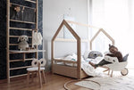 MUNKS & ME - Papier Peint Chambre Enfant à Motif Répété - Elle Monstera | Marine