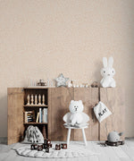 MUNKS & ME - Papier Peint Chambre Enfant à Motif Répété - Esmes - Argile