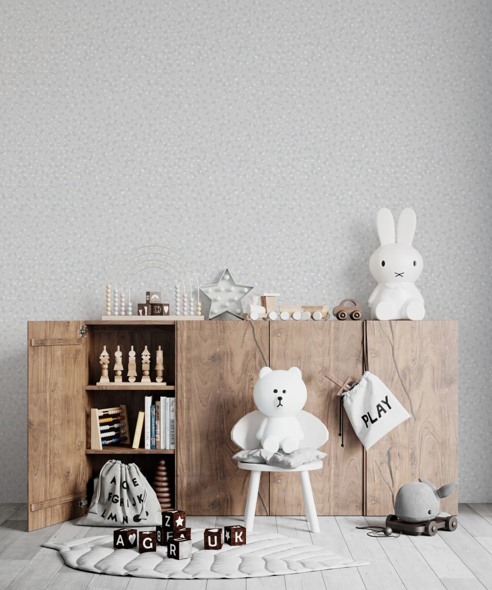 MUNKS & ME - Papier Peint Chambre Enfant à Motif Répété - Esmes - Colombe