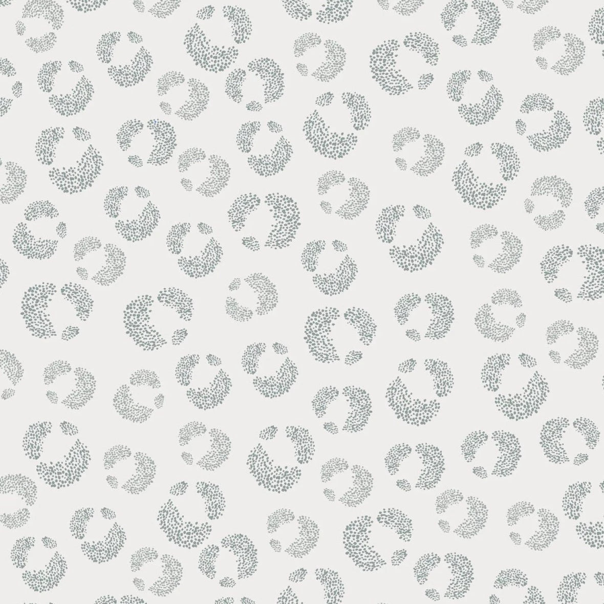 MUNKS & ME - Papier Peint Chambre Enfant à Motif Répété - Hallie Leopard - Bleu Clair
