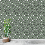 MUNKS & ME - Papier Peint Chambre Enfant à Motif Répété - Imprimé Léopard | Sage