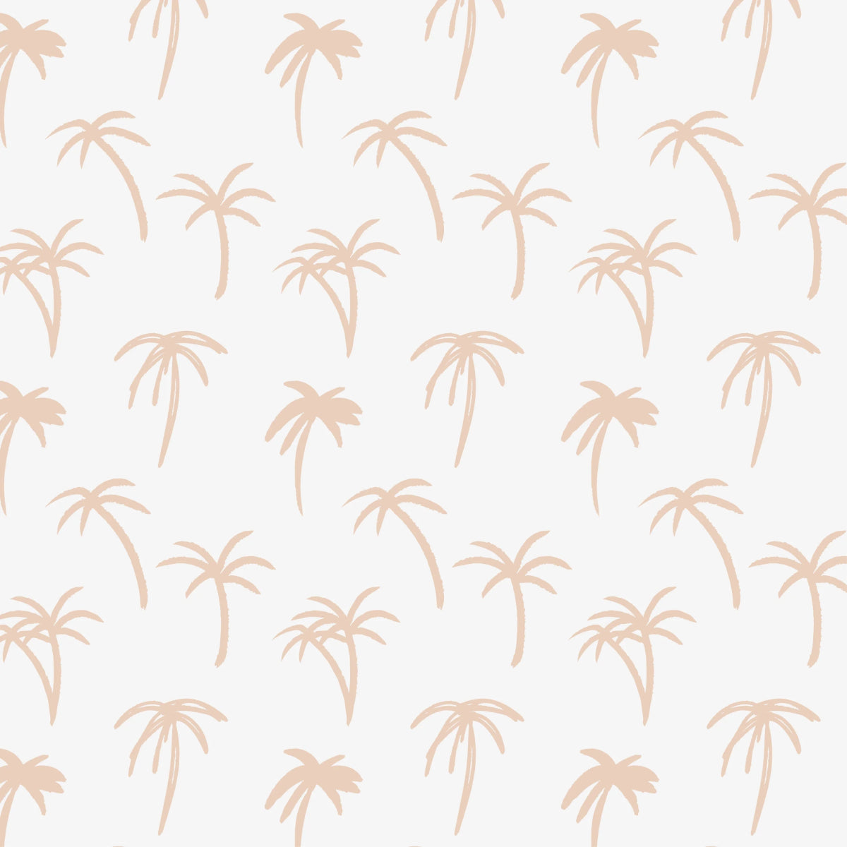 MUNKS & ME - Papier Peint Chambre Enfant à Motif Répété - Noa Palme Tropicale - Rose