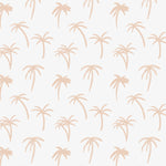MUNKS & ME - Papier Peint Chambre Enfant à Motif Répété - Noa Palme Tropicale - Rose
