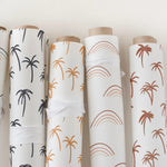 MUNKS & ME - Papier Peint Chambre Enfant à Motif Répété - Noa Palme Tropicale - Rose