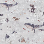 MUNKS & ME - Papier Peint Chambre Enfant à Motif Répété - Ocean Friends