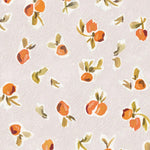 MUNKS & ME - Papier Peint Chambre Enfant à Motif Répété - Oranges Ollies - Rose