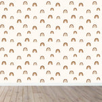 MUNKS & ME - Papier Peint Chambre Enfant à Motif Répété - Raining Rainbows