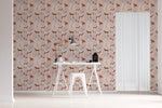 MUNKS & ME - Papier Peint Chambre Enfant à Motif Répété - Rigby Dog - Rose
