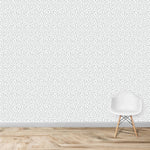 MUNKS & ME - Papier Peint Chambre Enfant à Motif Répété - Saupoudrer - Gris